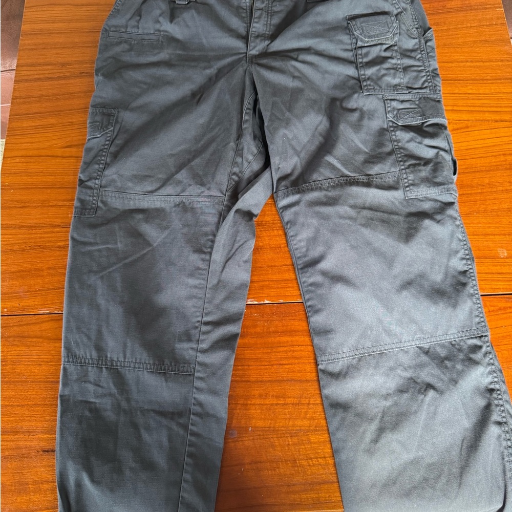 5.11 Tactical Women's Straight Leg Pants in gray